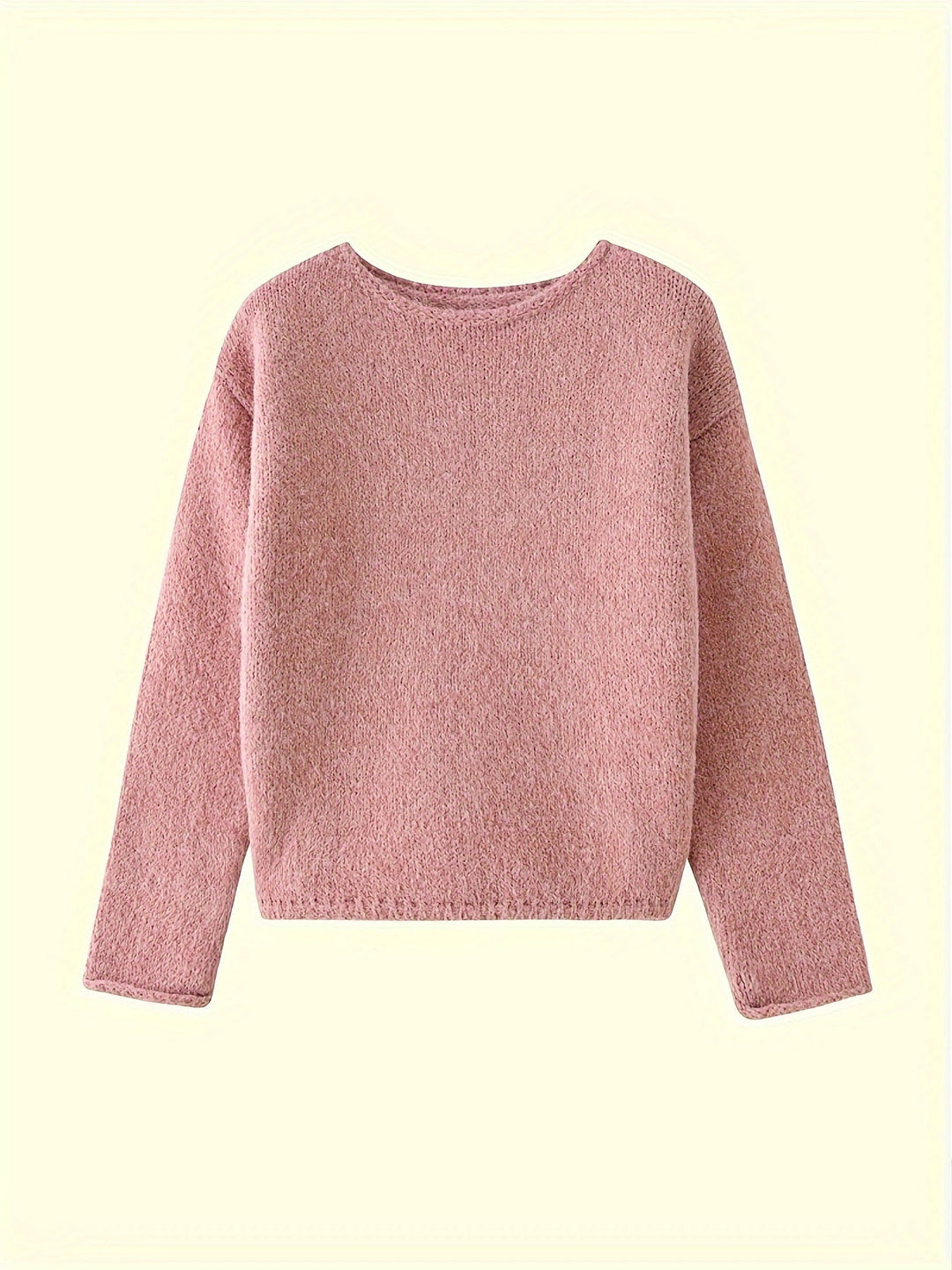 Alison - Elegante Oversized Ronde Hals Trui