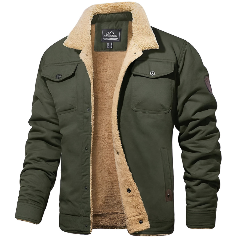 Anthony - Casual Teddy Gevoerde Outdoor Jas