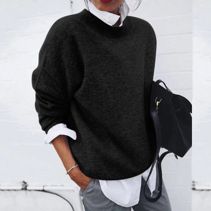 Simone - Elegante Oversized Grofgebreide Trui