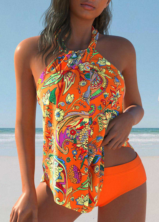Saskia - Elegante Halter Tankini