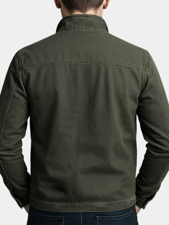 Sergio | Stijlvolle Vintage Katoenen Jas
