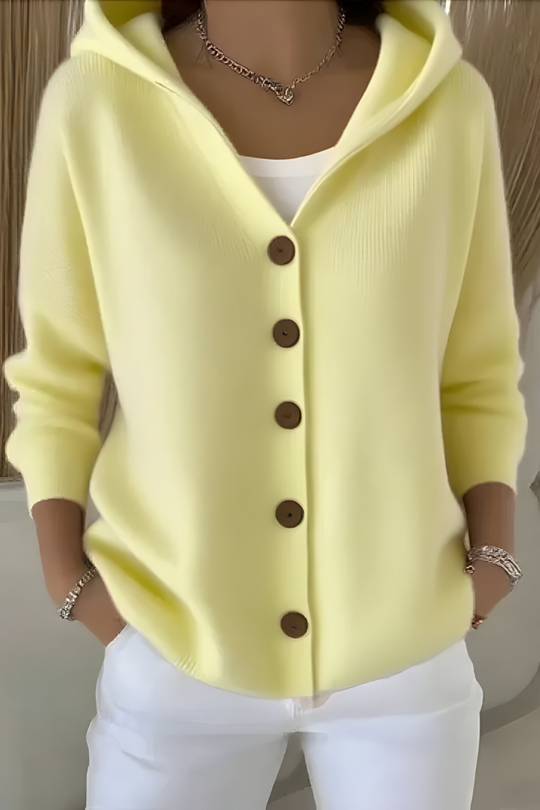 Angela - Comfortabel Oversized Capuchon Vest
