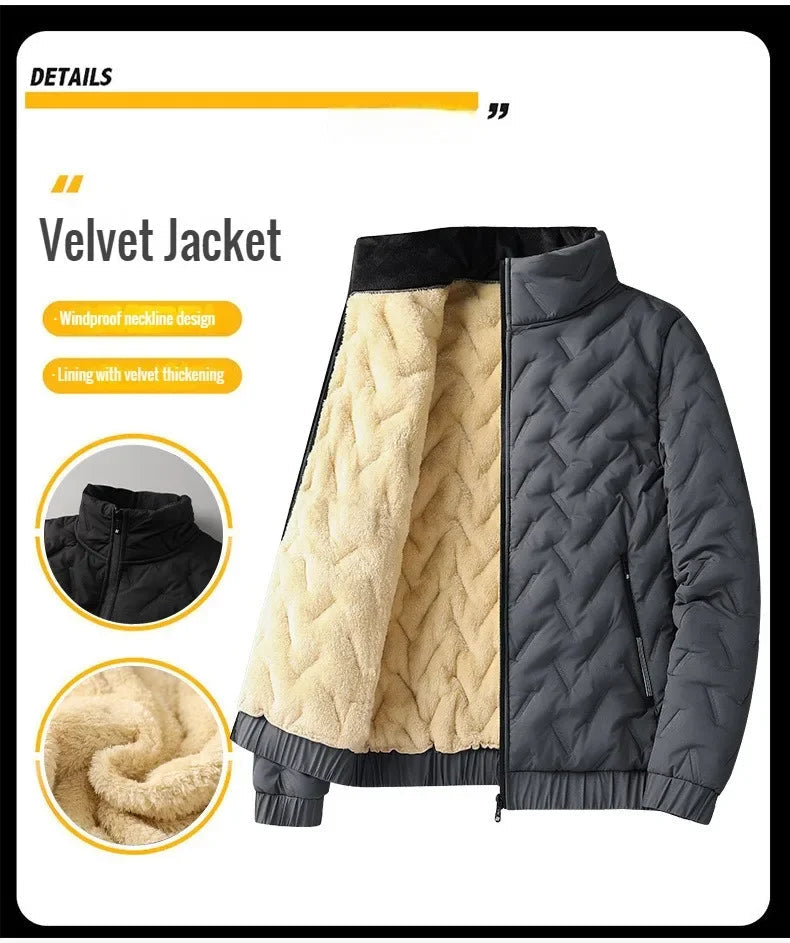 Hugo - Heren jas fleece warm