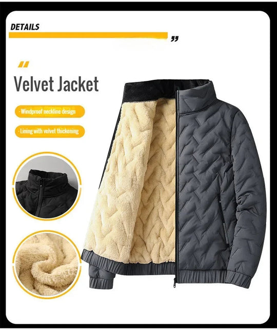 Hugo - Heren jas fleece warm