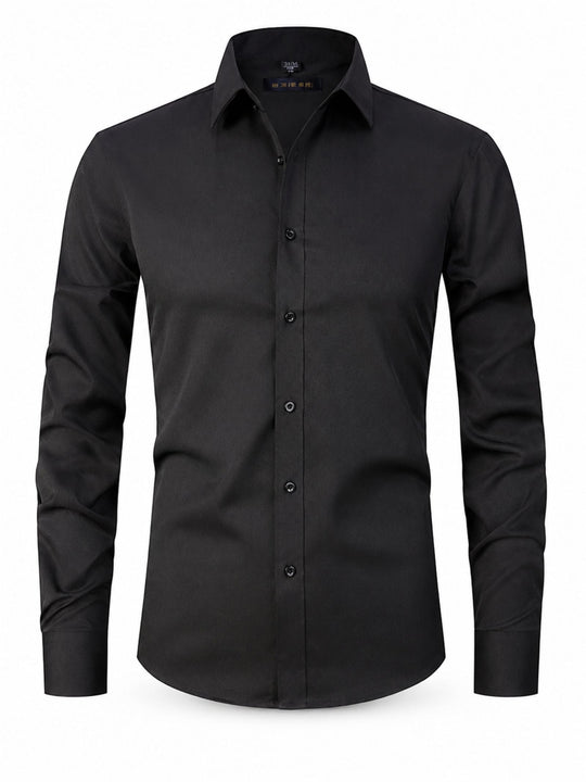 Adam | Elegant Zakelijk Stretch Overhemd