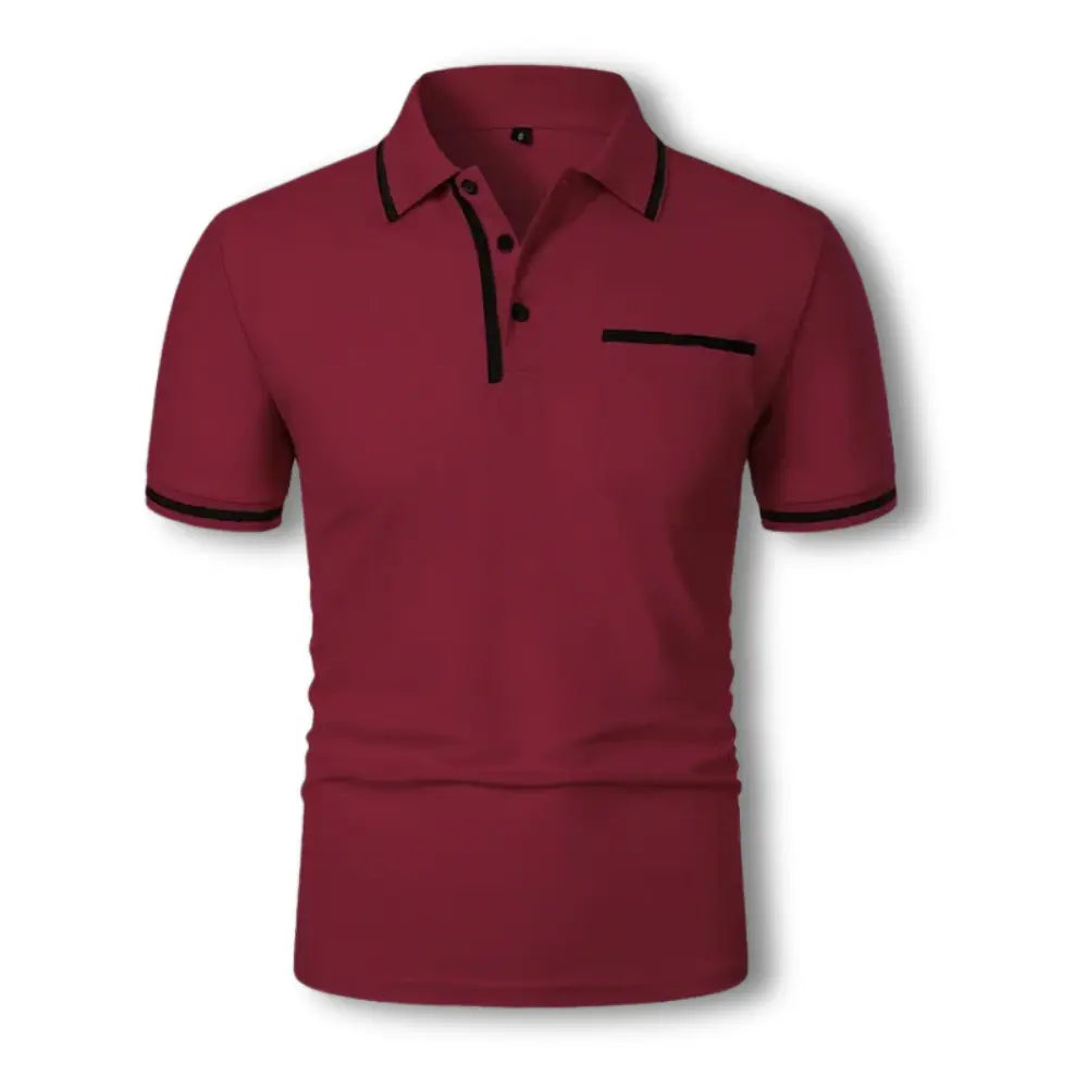Marco - Stijlvolle Polo Korte Mouw Slim Fit Heren