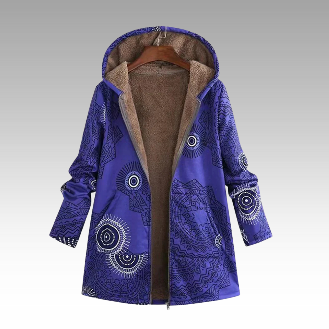 Alison - Stijlvolle Boho Capuchon Winterjas