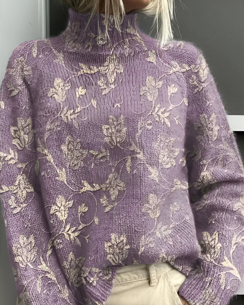 Paula | Elegante Vintage Gebloemde Coltrui