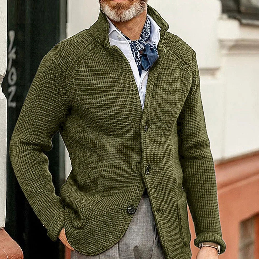 Louis - Heren vest gebreid chic