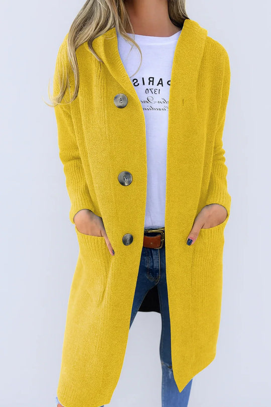 Caroline | Elegant Lang Oversized Kabelvest