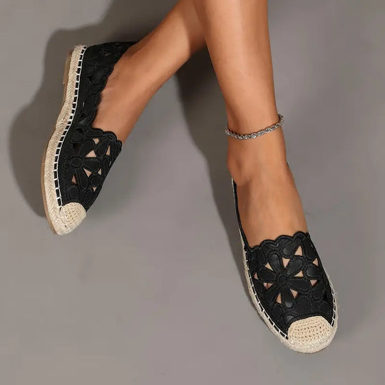 Rosalie – Casual espadrilles met een stijlvol bloemenpatroon