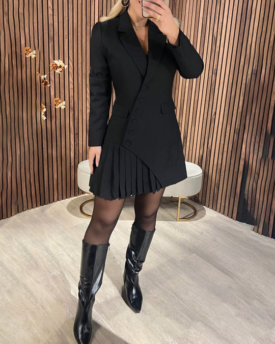 Blazer Jurk Dames Stijlvol - Vera