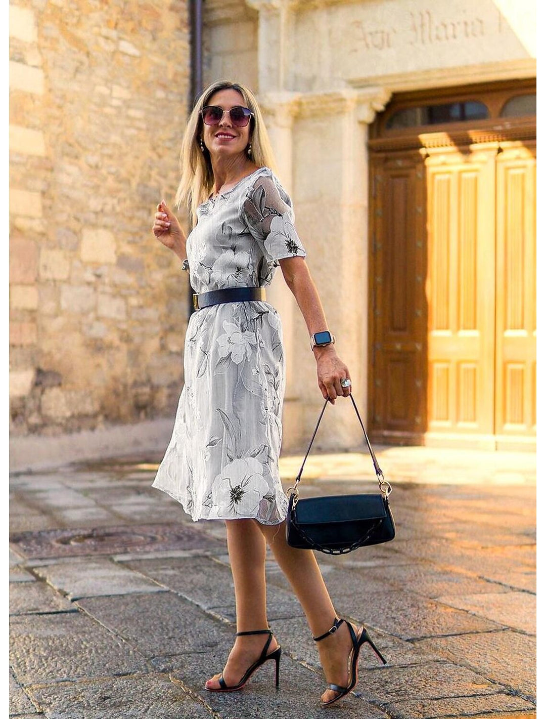 Maxi Galajurk Dames Romantisch Elegant - Bibi