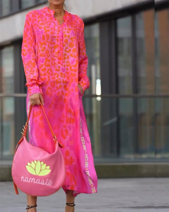 Blousejurk Dames Luchtig Met Print - Lisa