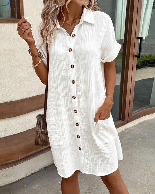Linda - Luchtige Zomer Blousejurk