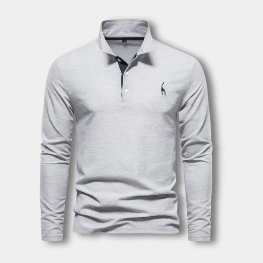 Lex - Stijlvolle Heren Polo Lange Mouw