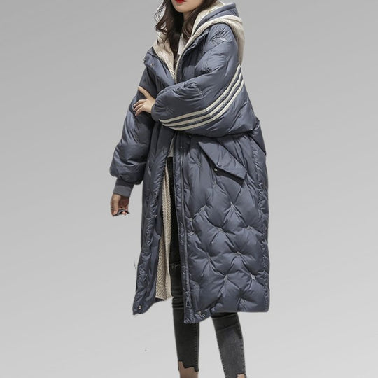 Marianne - Stijlvolle Oversized Gewatteerde Winterjas