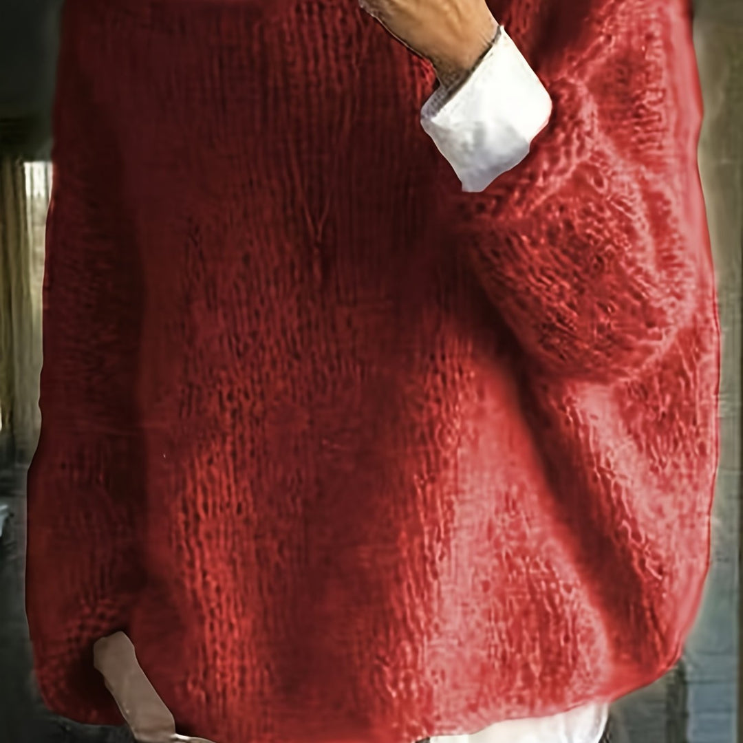 Alison - Elegante Oversized Ronde Hals Trui