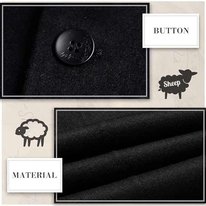 Hugo - Heren Mantel lang chic en elegant