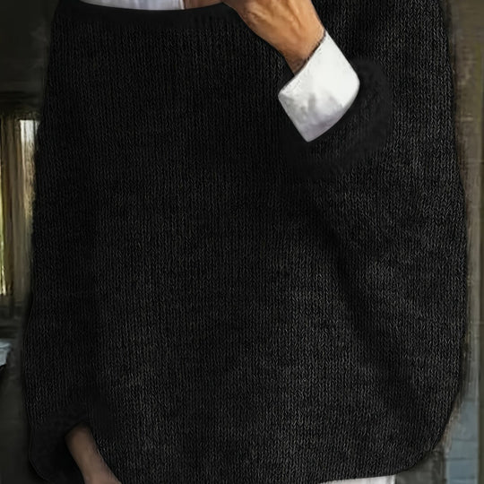 Alison - Elegante Oversized Ronde Hals Trui