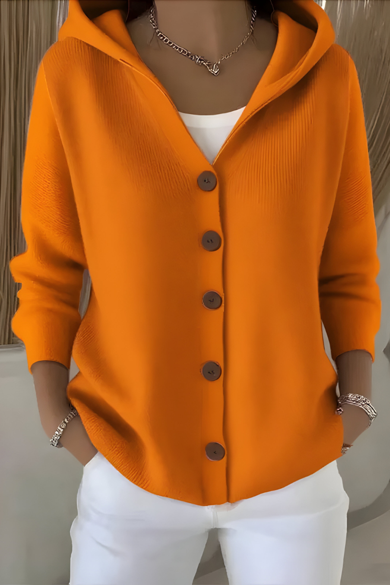 Angela - Comfortabel Oversized Capuchon Vest