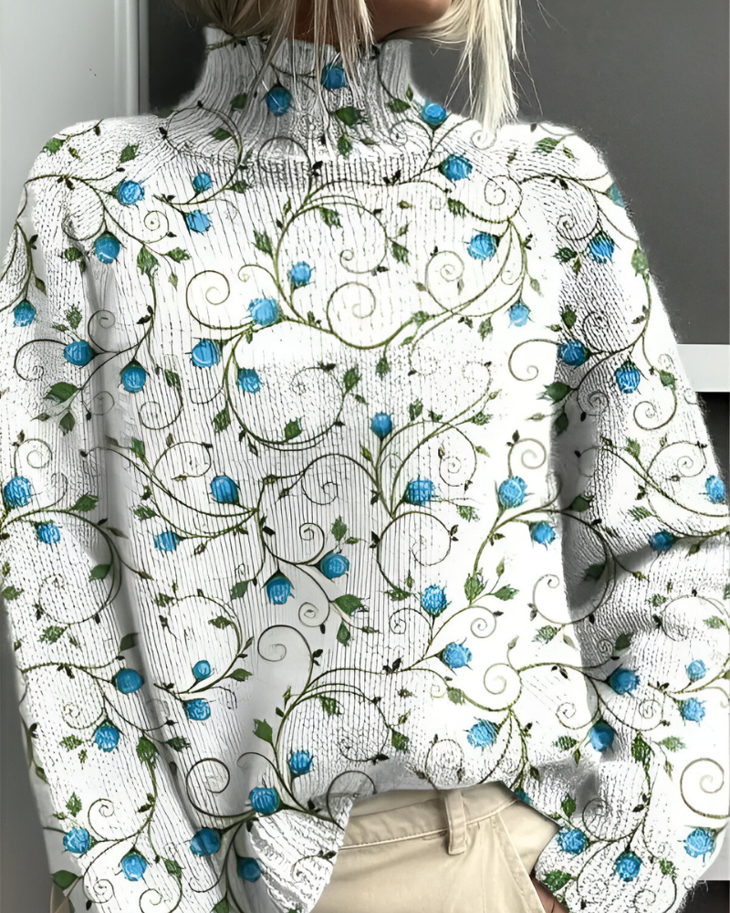 Paula | Elegante Vintage Gebloemde Coltrui