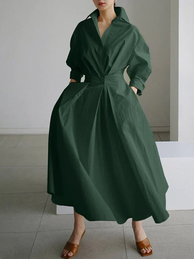 Linda - Elegante Maxi Blousejurk