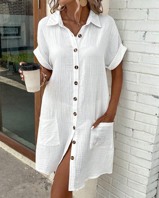 Linda - Luchtige Zomer Blousejurk