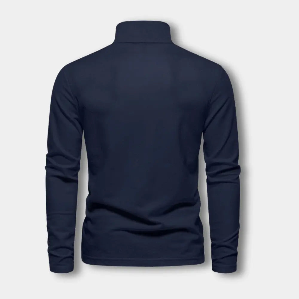 Lex - Stijlvolle Heren Polo Lange Mouw