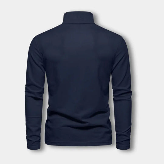 Lex - Stijlvolle Heren Polo Lange Mouw