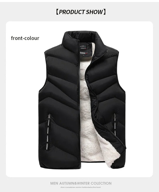 Louis - Bodywarmer fleece Heren