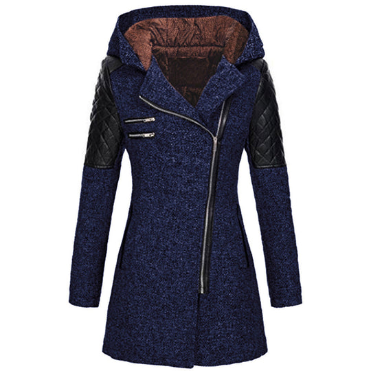 Wendy - Stijlvolle Getailleerde Capuchon Winterjas