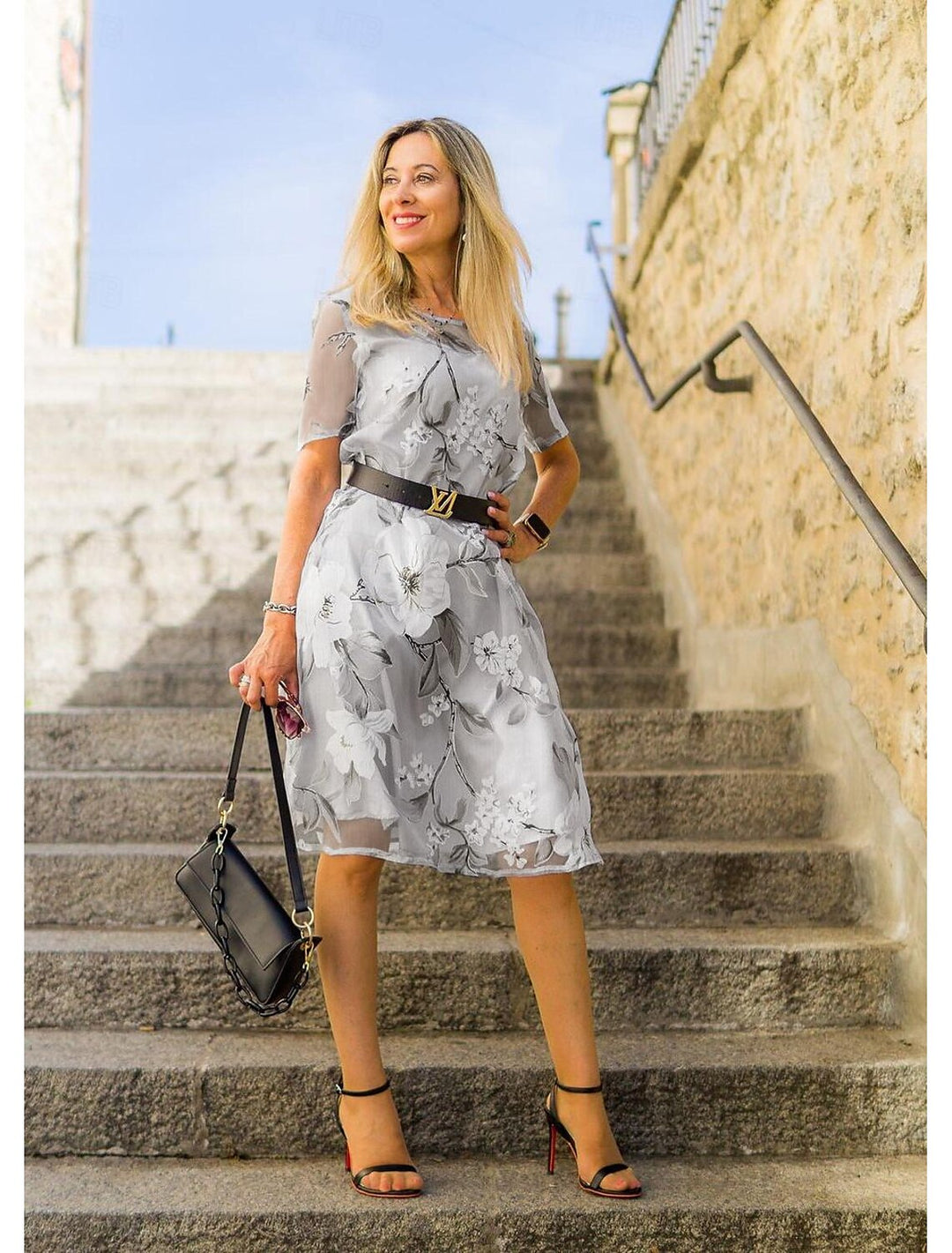 Maxi Galajurk Dames Romantisch Elegant - Bibi