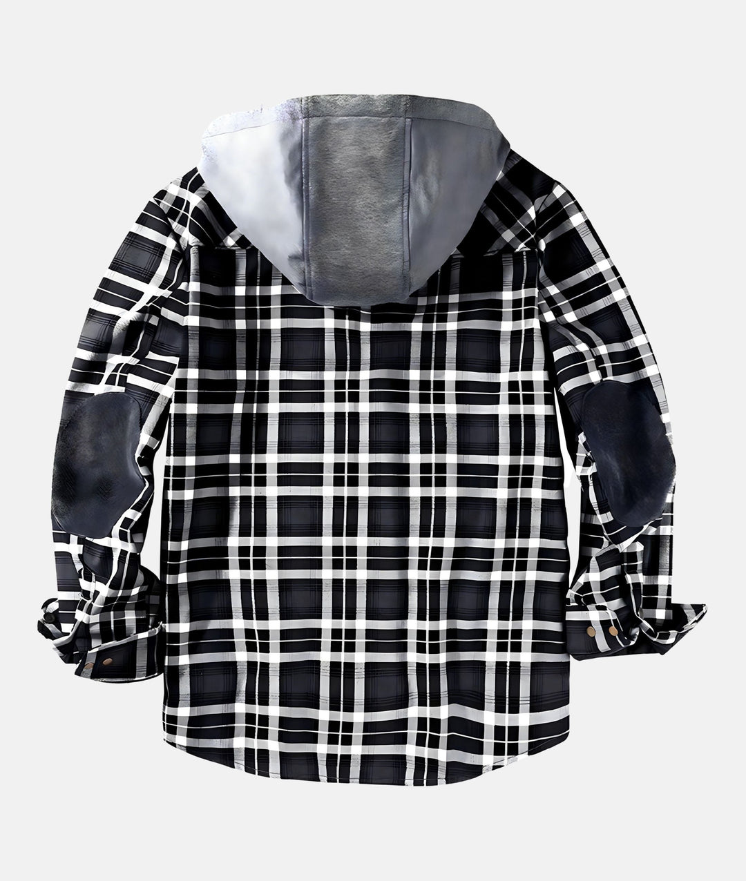 David | Casual Warme Geruite Teddy Jas