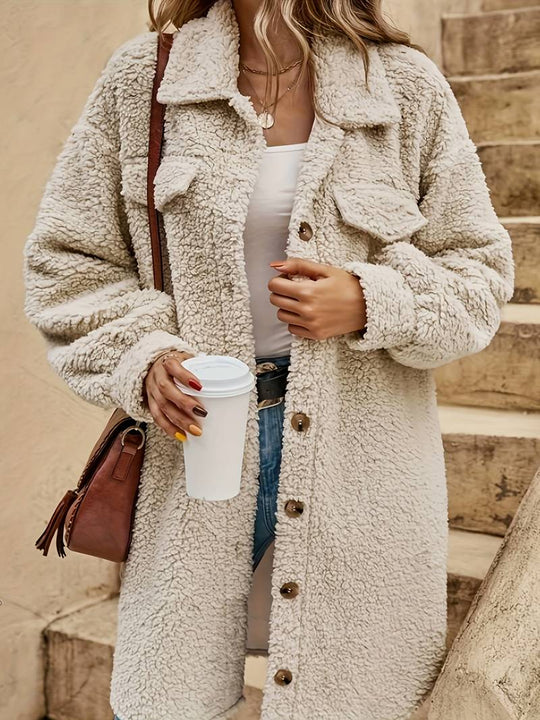 Cléa - Winterjas dames teddy