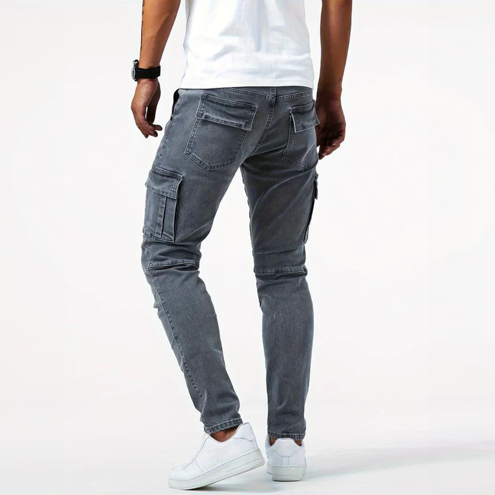 Finn - Stretch Cargo Jeans Heren