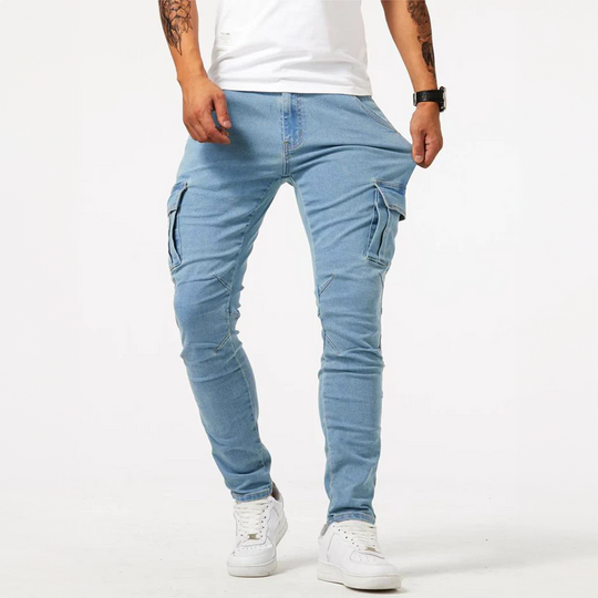 Finn - Stretch Cargo Jeans Heren