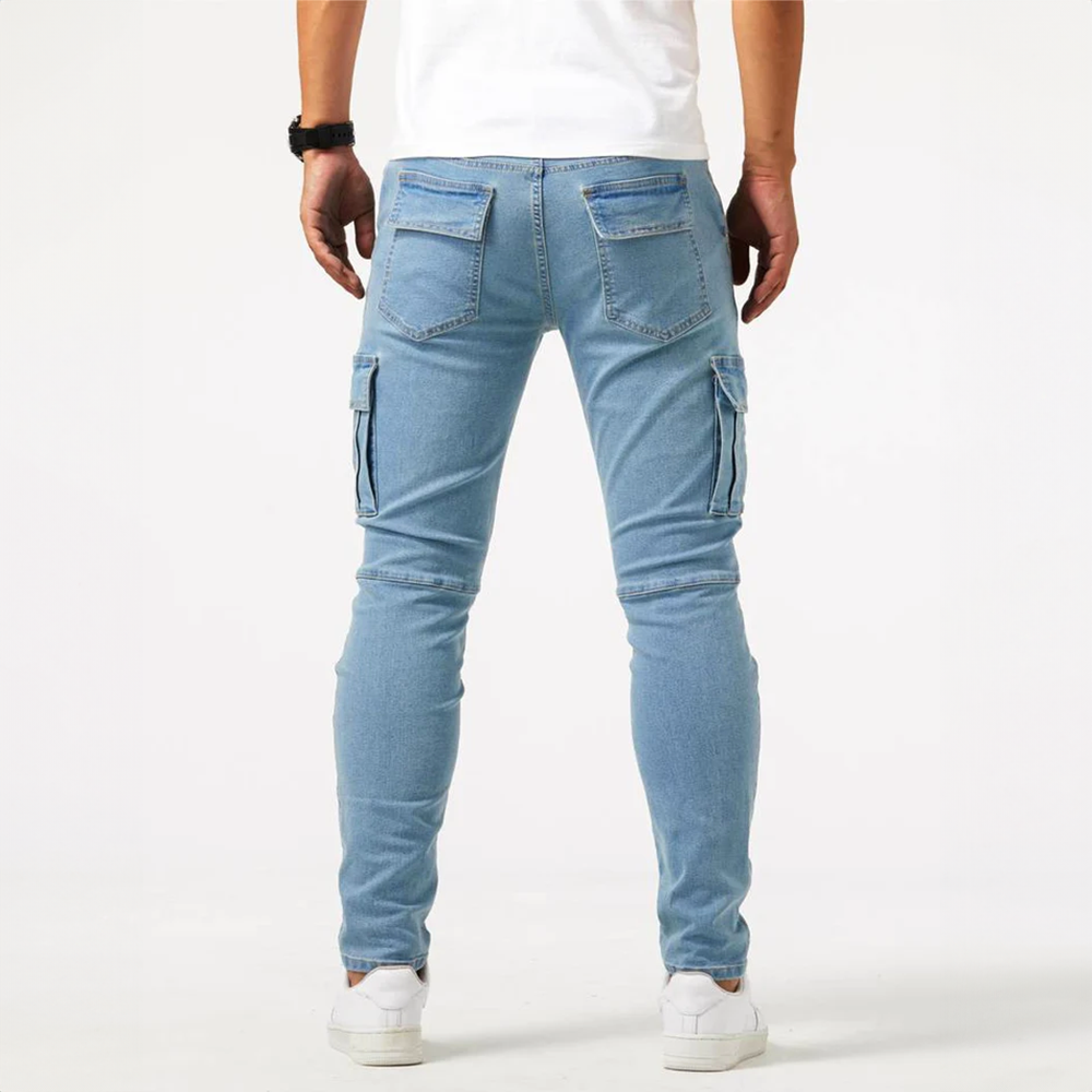 Finn - Stretch Cargo Jeans Heren