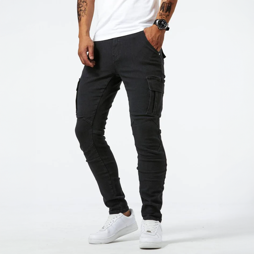 Finn - Stretch Cargo Jeans Heren