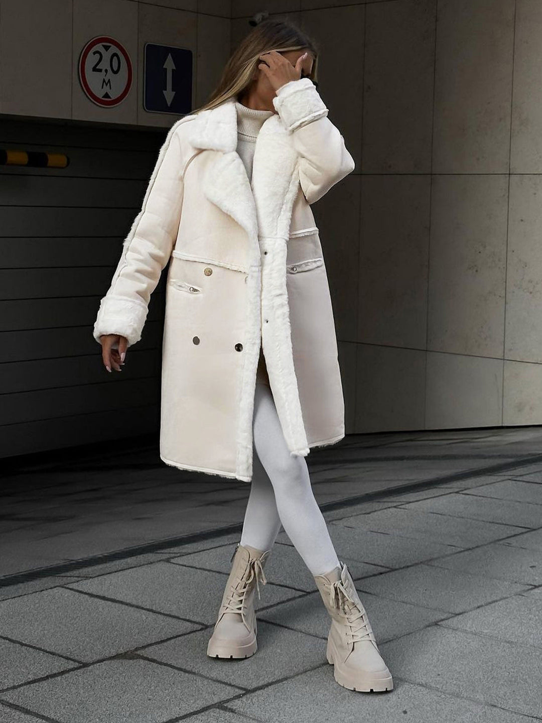 Inès - Lange winterjas dames