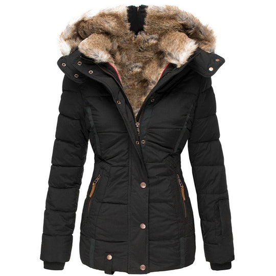 Sophie - Elegante Gevoerde Parka Winterjas