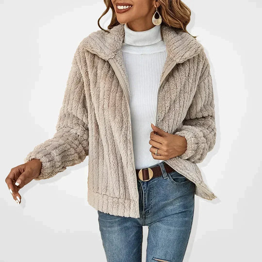 Deborah - Elegant Teddy Fleece Vest