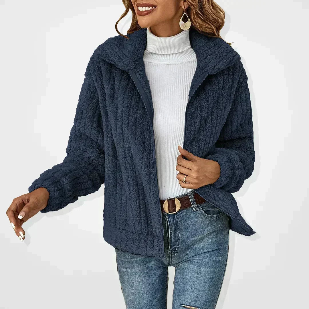 Deborah - Elegant Teddy Fleece Vest