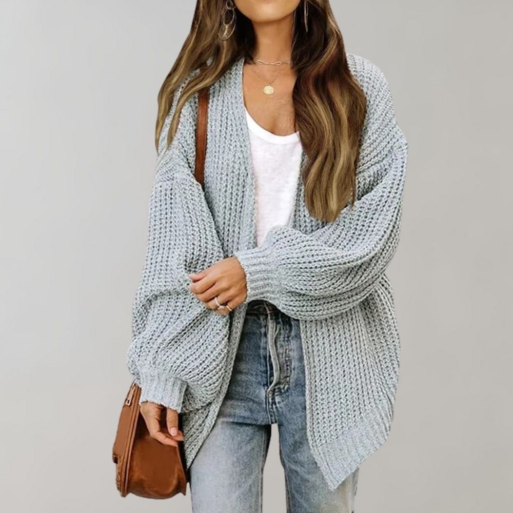Diana - Elegant Oversized Grofgebreid Vest