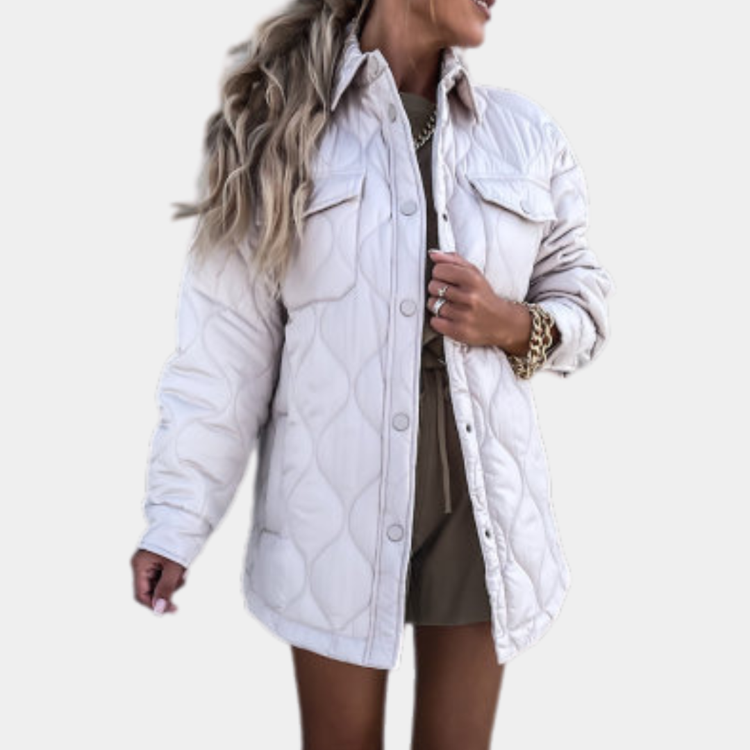 Ingrid - Stijlvolle Oversized Gewatteerde Jas