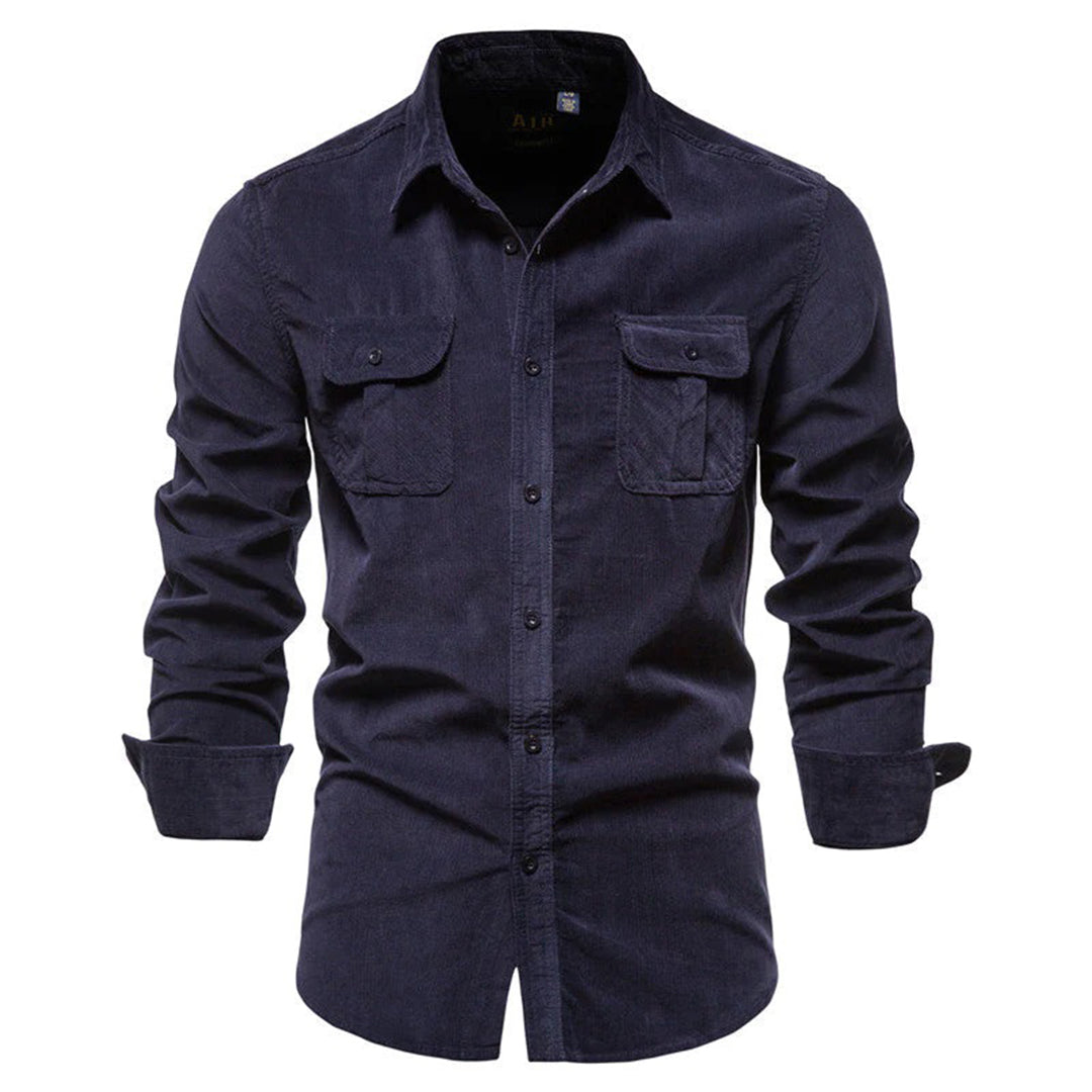 Leo - Corduroy overhemd heren