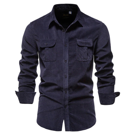 Leo - Corduroy overhemd heren