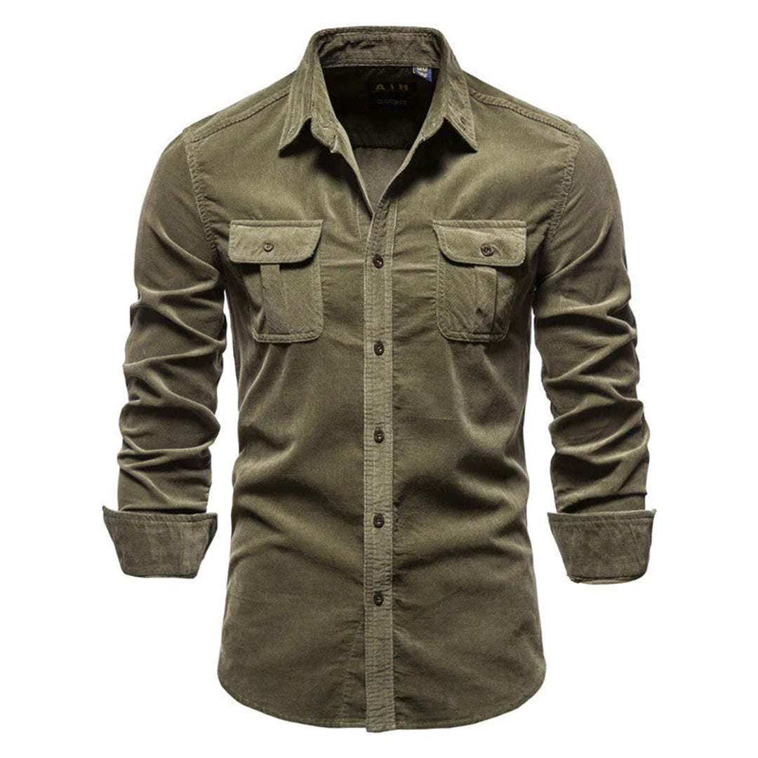 Leo - Corduroy overhemd heren
