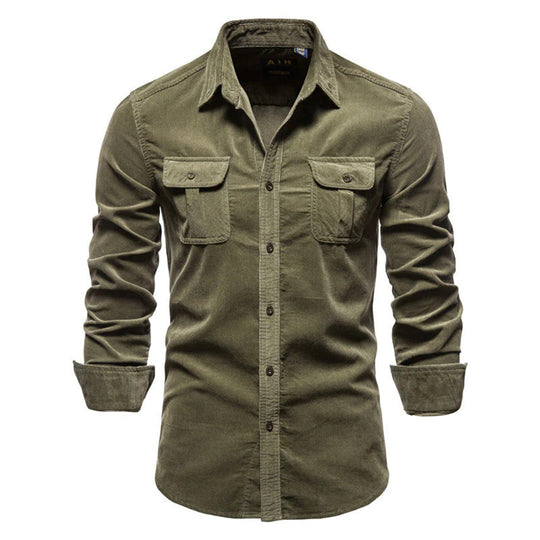 Leo - Corduroy overhemd heren