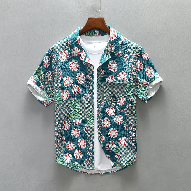 Variant image for Forrest - Casual Bedrukt Overhemd - Losse Pasvorm - Heren-7